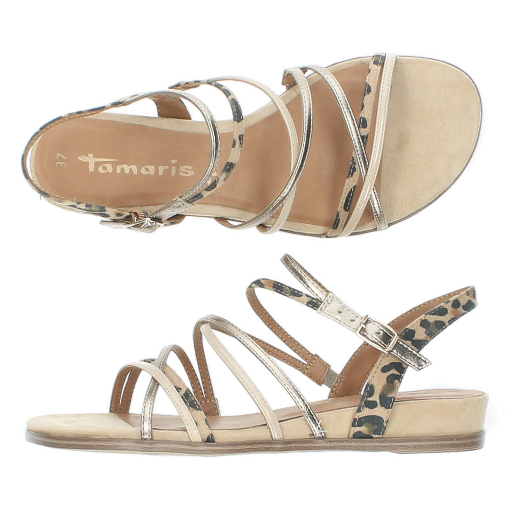 Beige sandalen