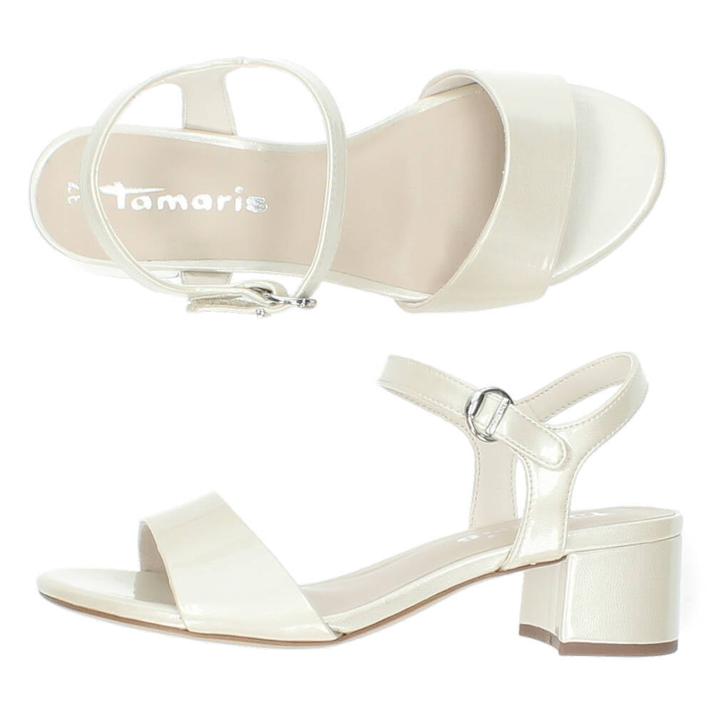 Champagne sandalen