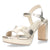 Metallic sandalen