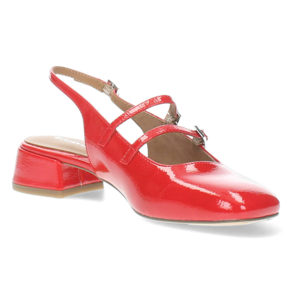 Rode slingbacks