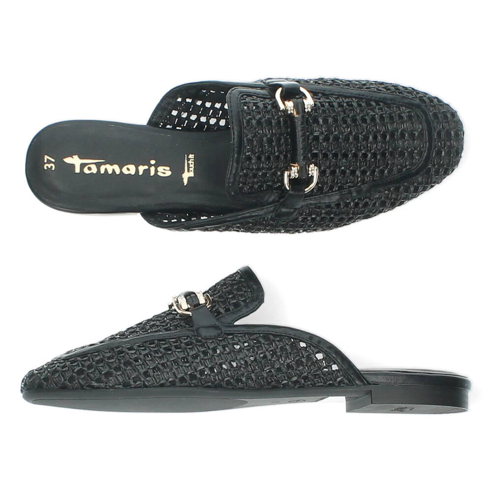 Zwarte slippers