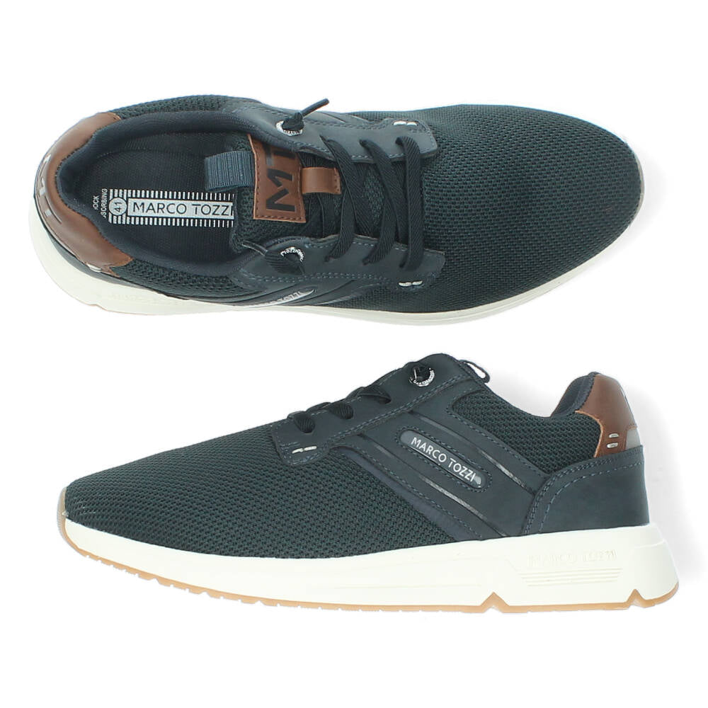 Blauwe sneakers