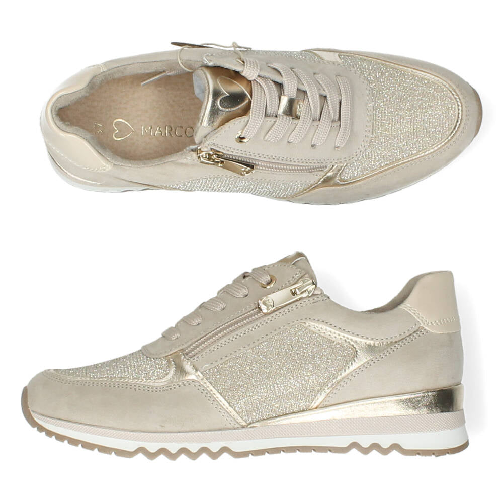 Beige sneakers