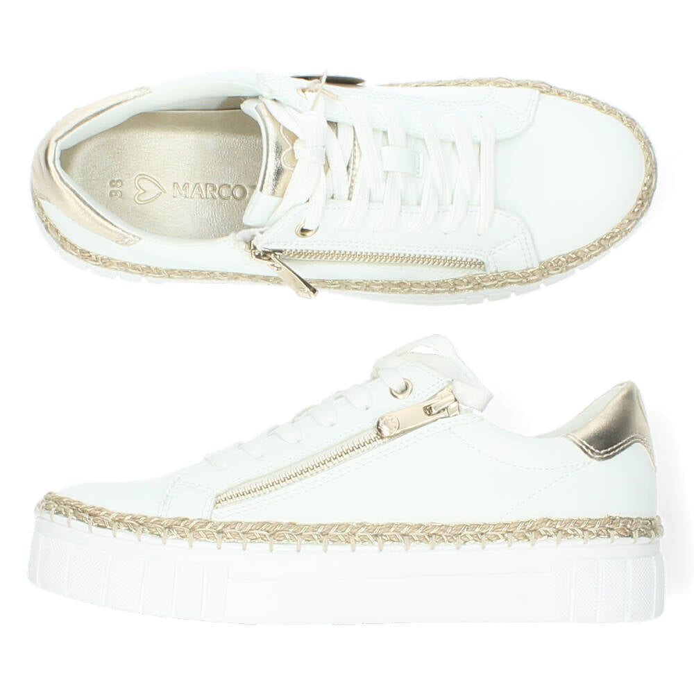 Witte sneakers