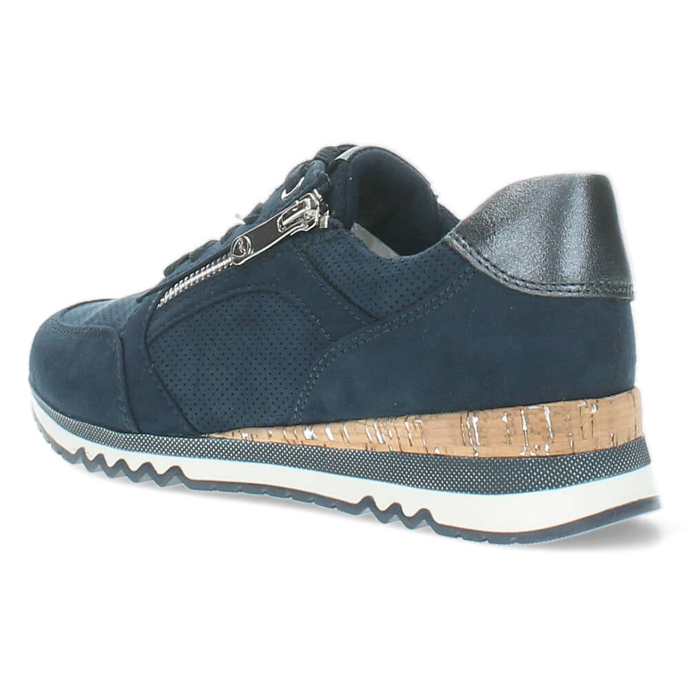 Blauwe sneakers