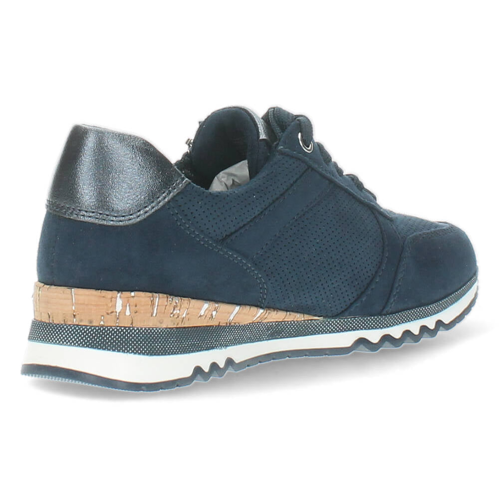 Blauwe sneakers