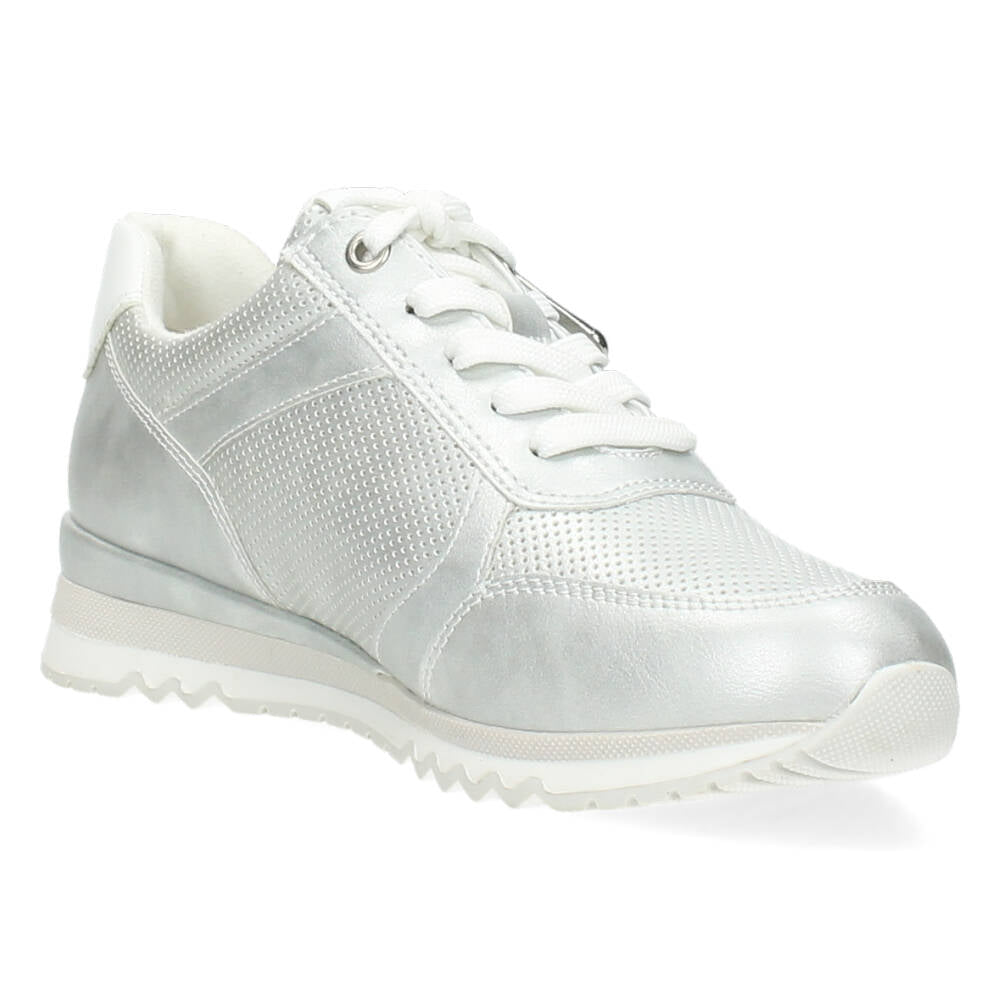 Grijze metallic sneakers