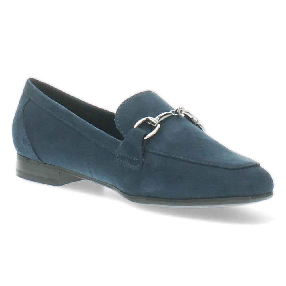Donkerblauwe Mocassins