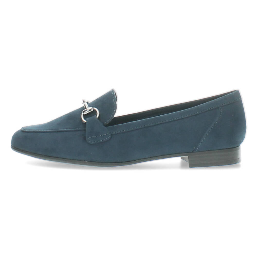 Donkerblauwe Mocassins