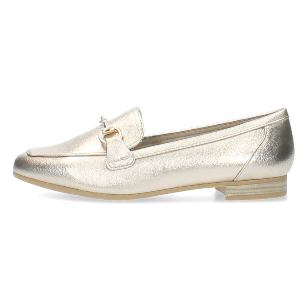 Metallic Mocassins
