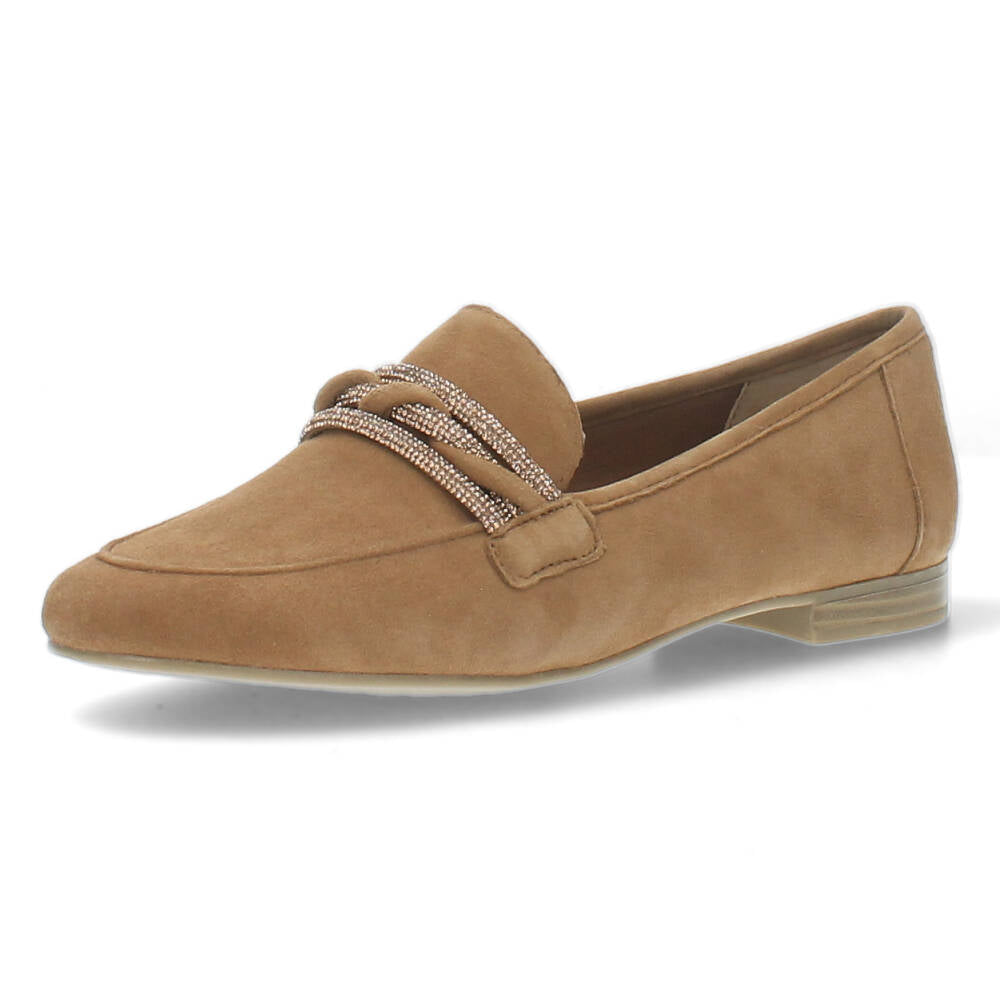 Camel mocassins