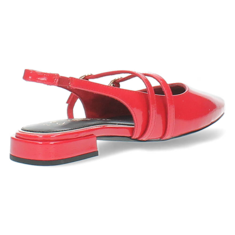 Rode slingbacks