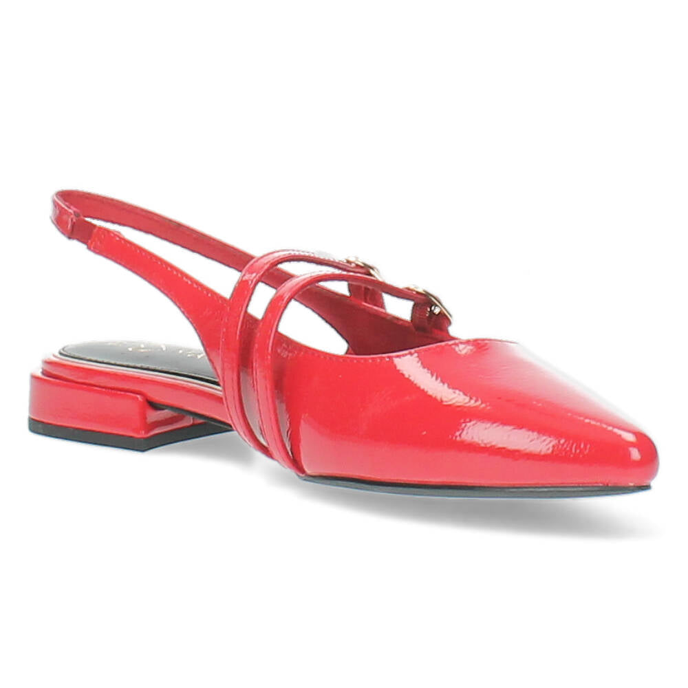 Rode slingbacks