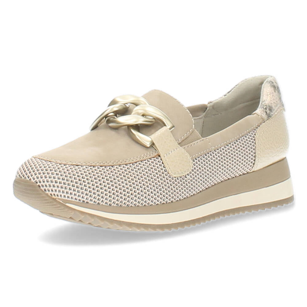 Taupe loafers