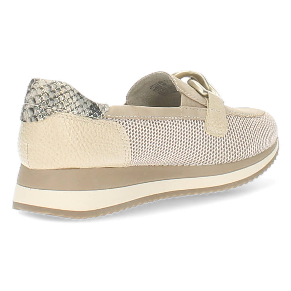 Taupe loafers