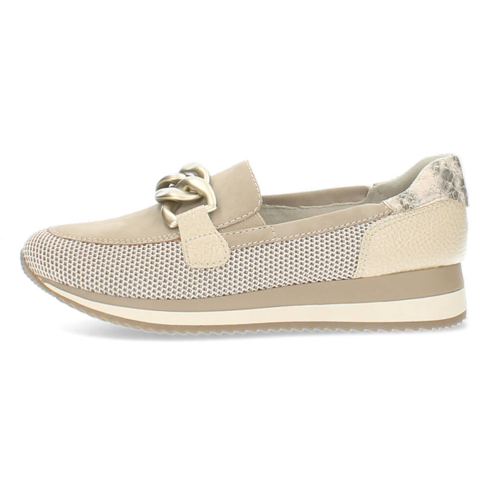 Taupe loafers