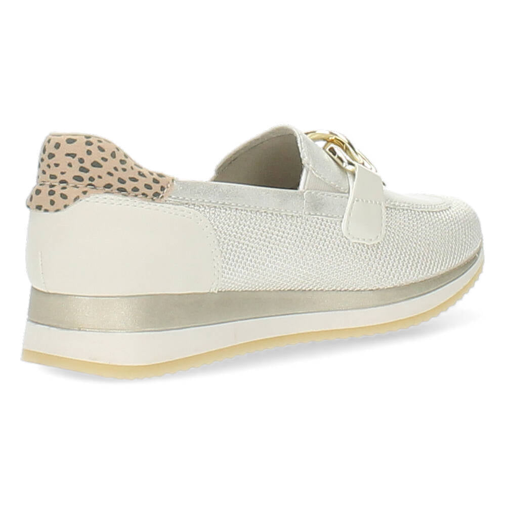 Beige loafers