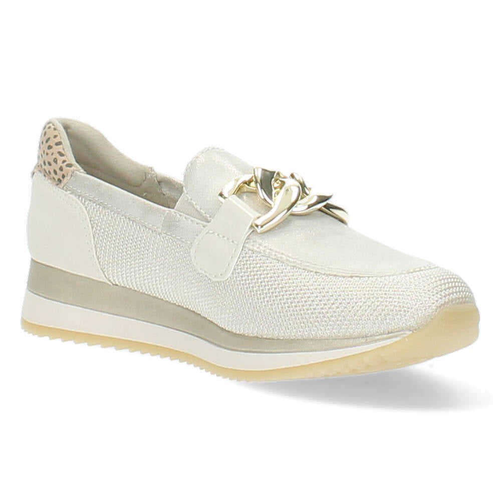 Beige loafers