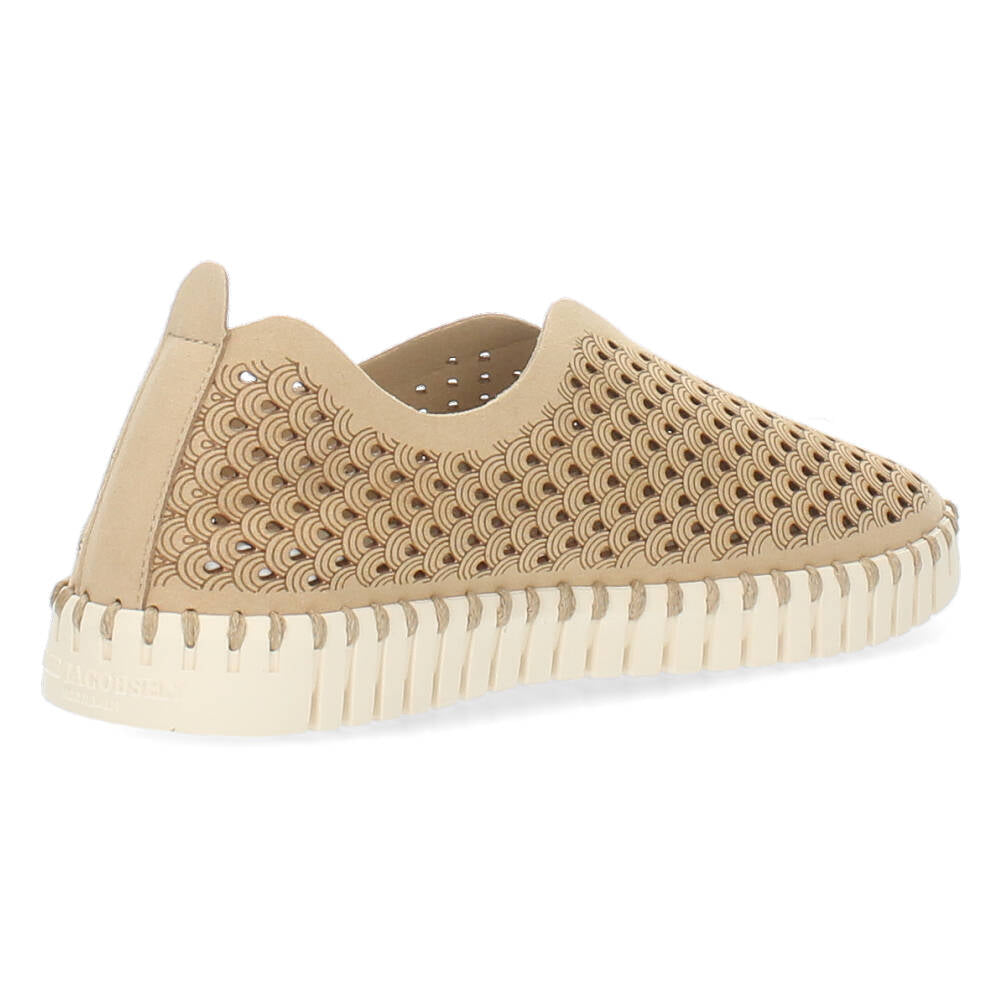 Beige instappers