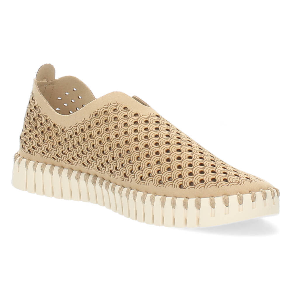 Beige instappers