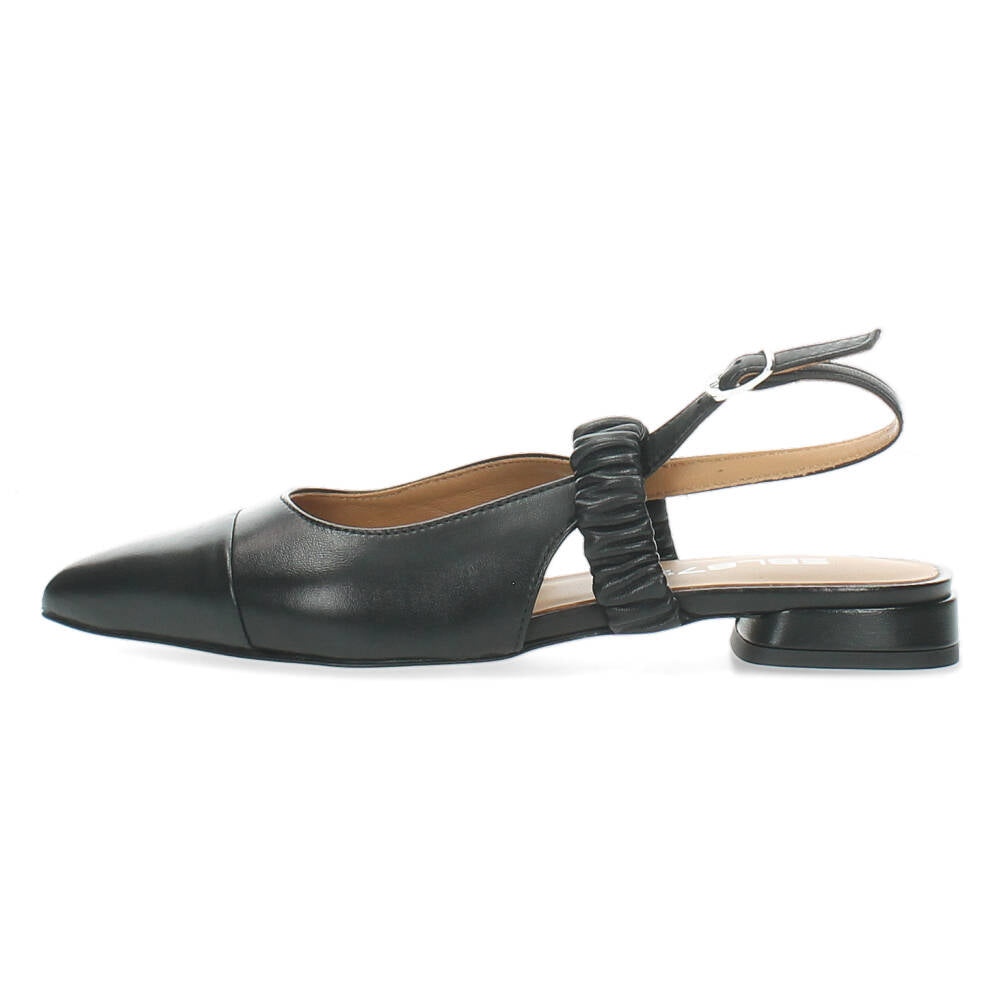 Zwarte slingbacks