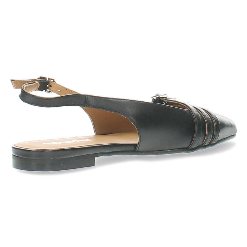 Zwarte slingbacks