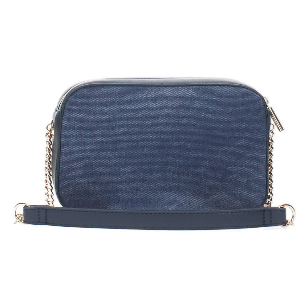 Blauwe crossbody