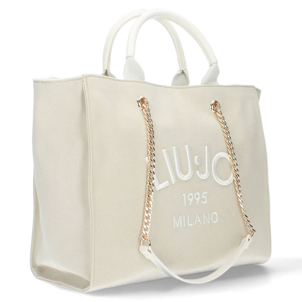 Beige handtas