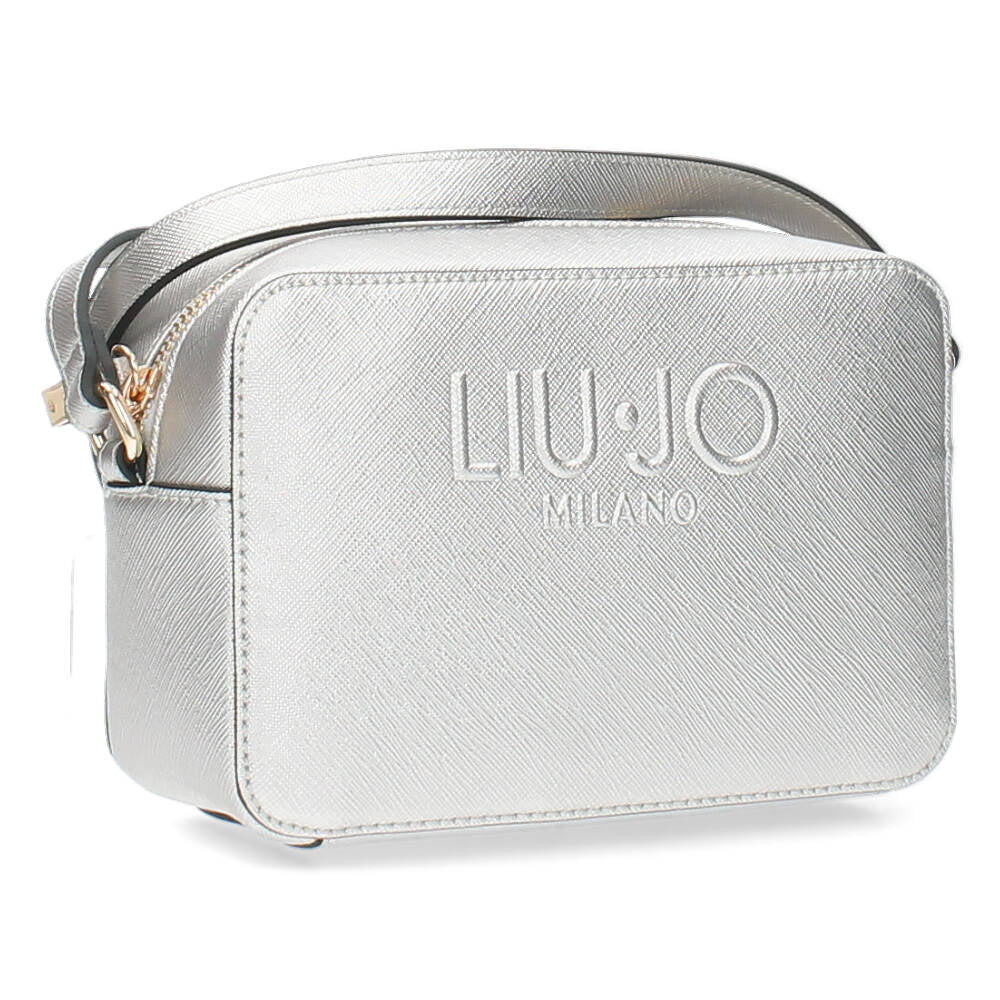 Zilveren crossbody