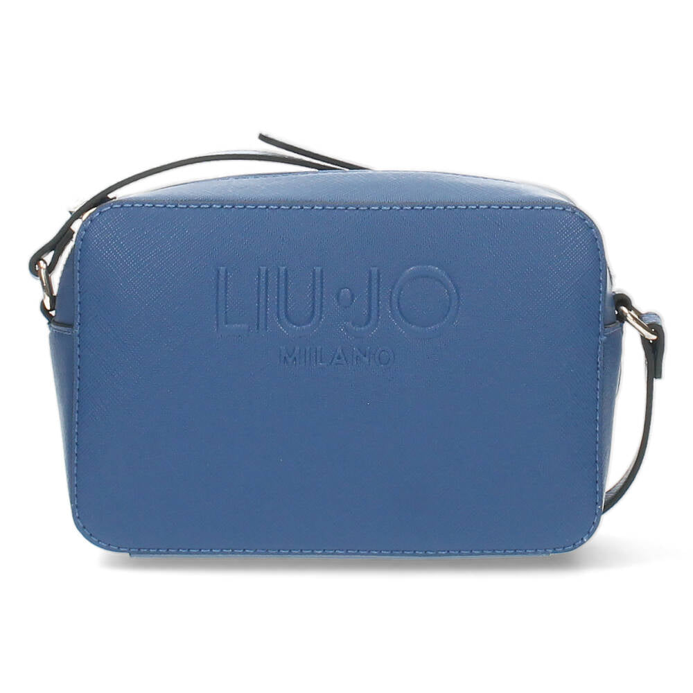 Blauwe crossbody