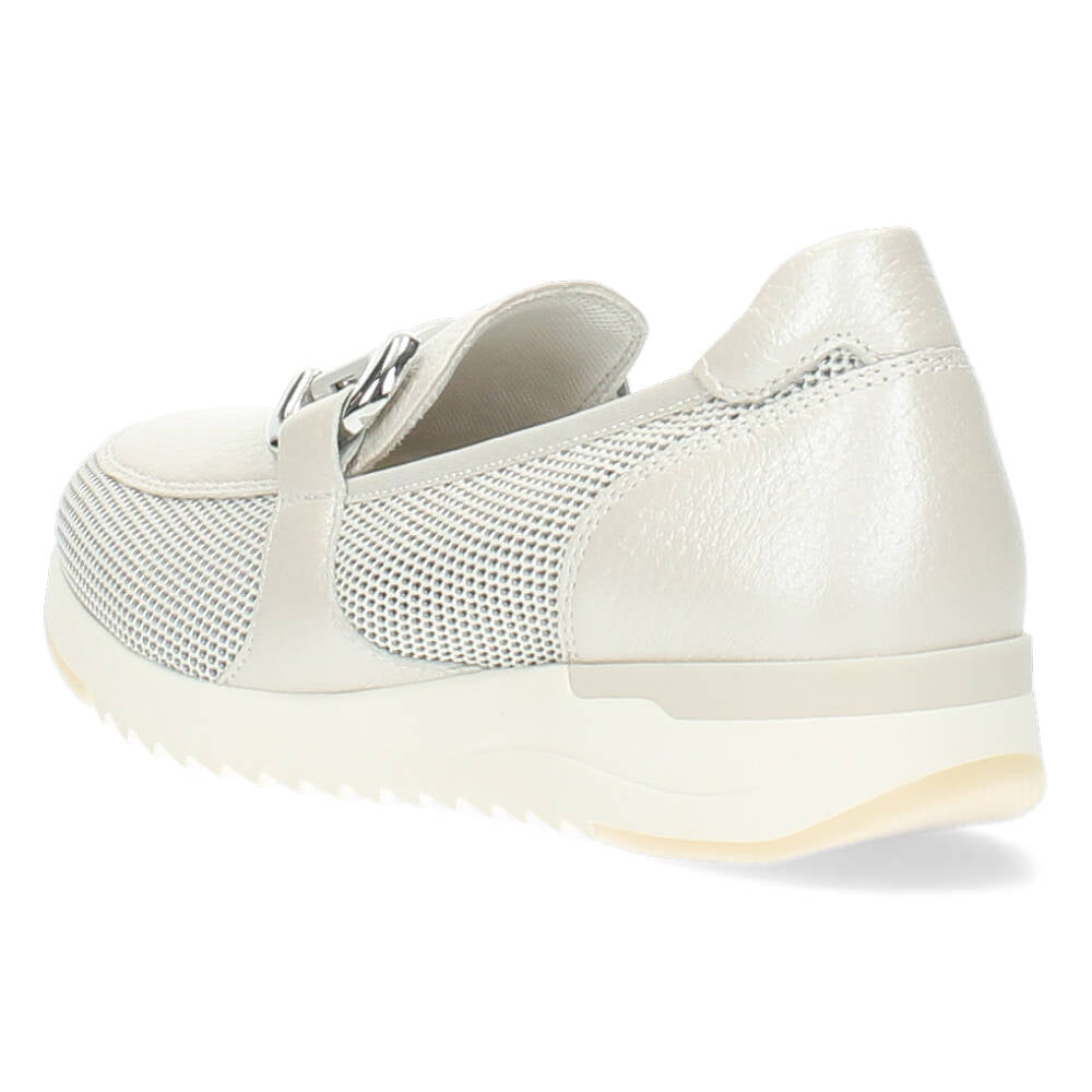 Beige loafers