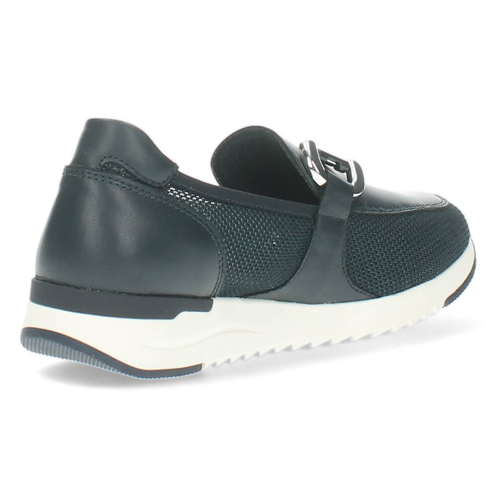Blauwe loafers