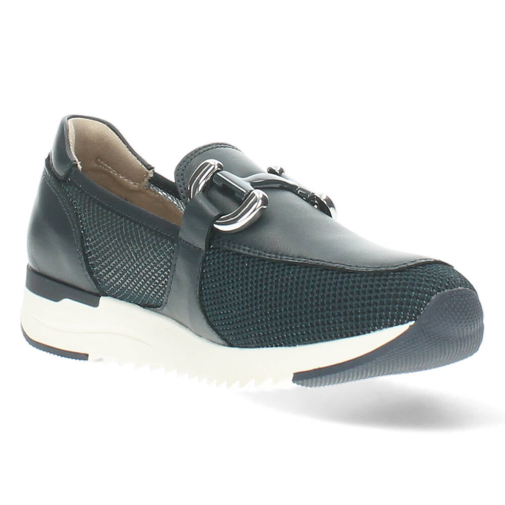 Blauwe loafers