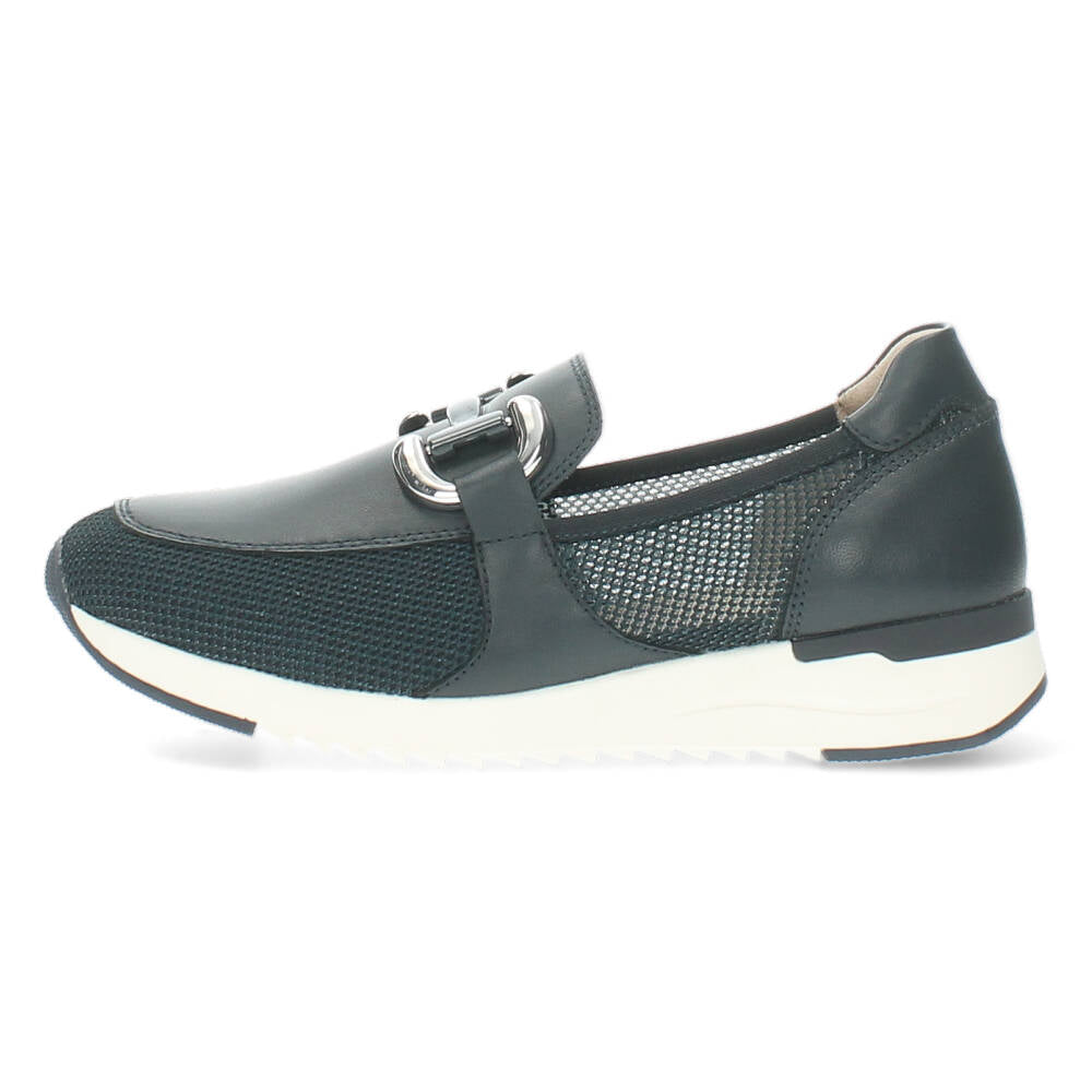 Blauwe loafers