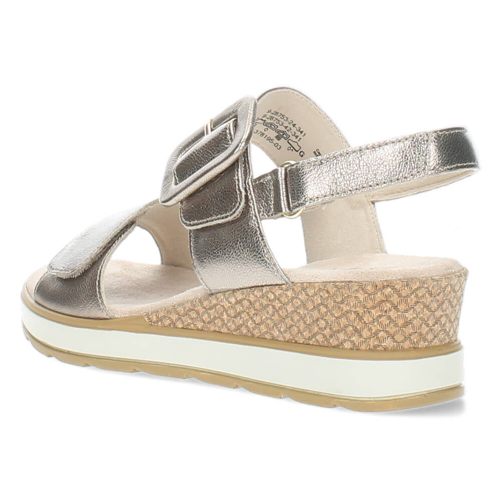Metallic sandalen