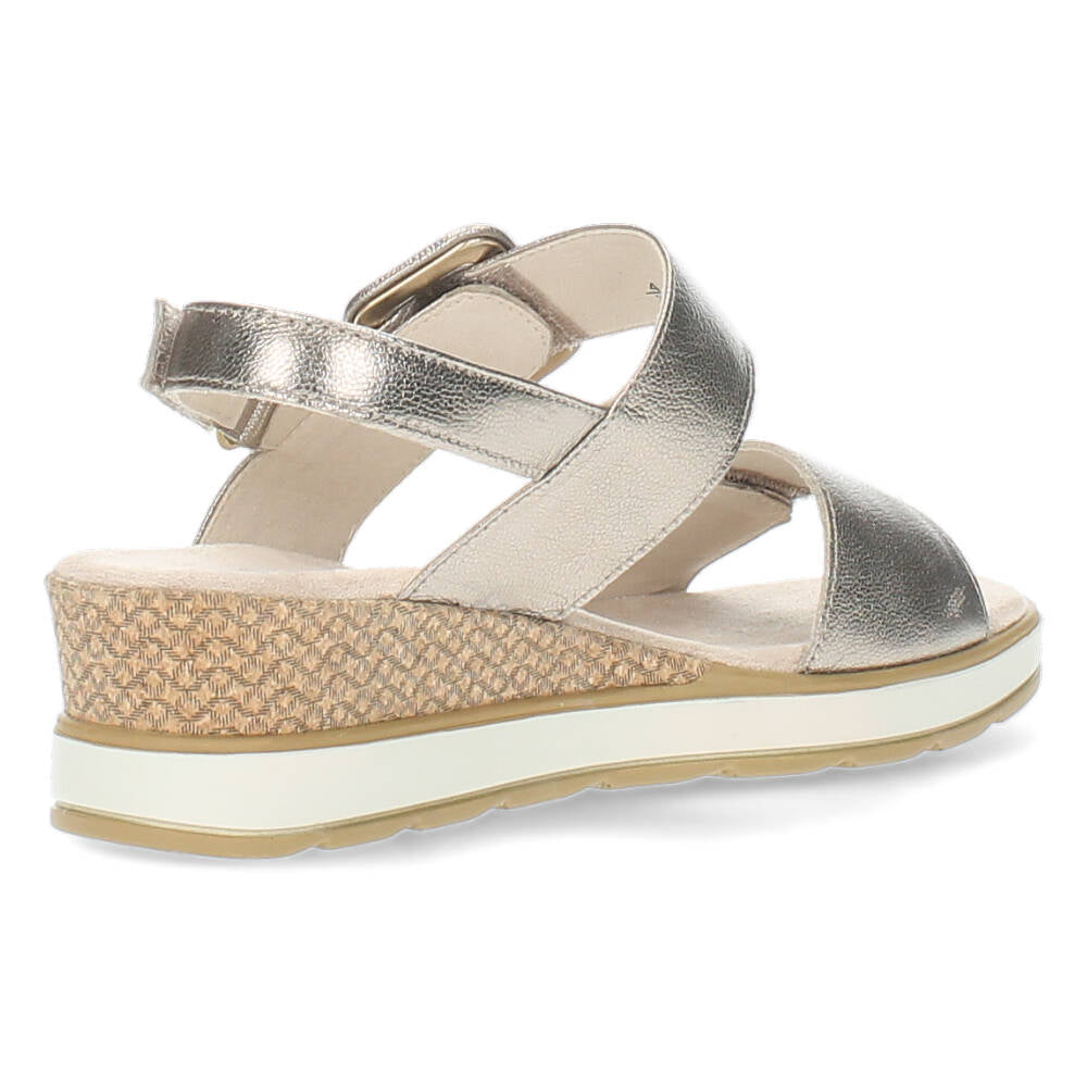 Metallic sandalen