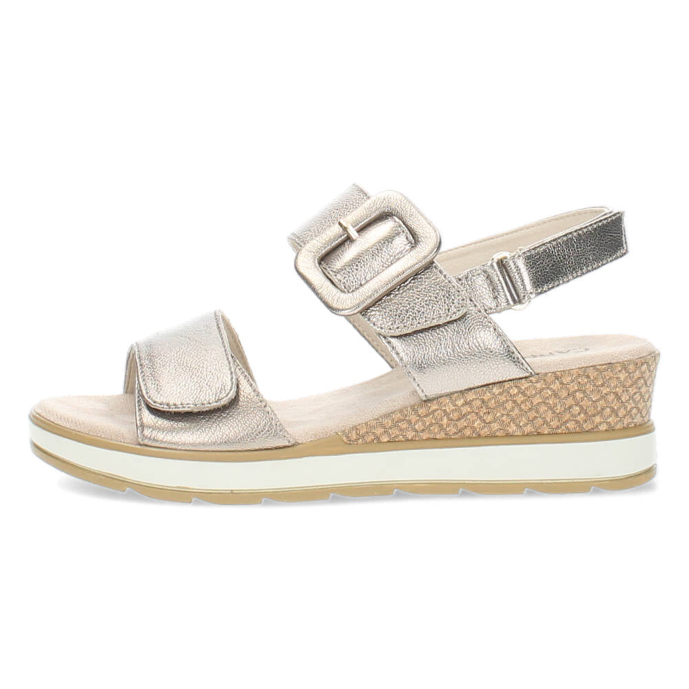 Metallic sandalen