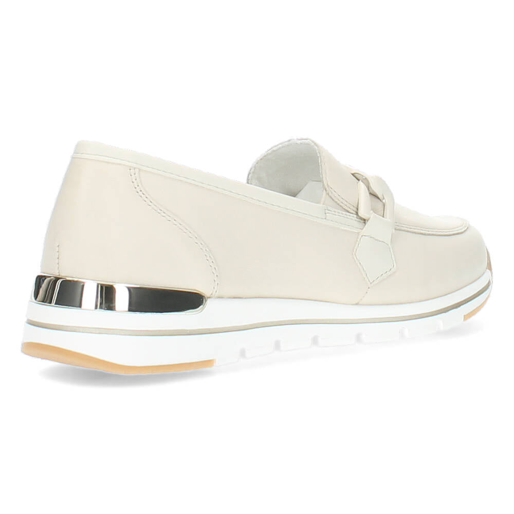 Beige loafers
