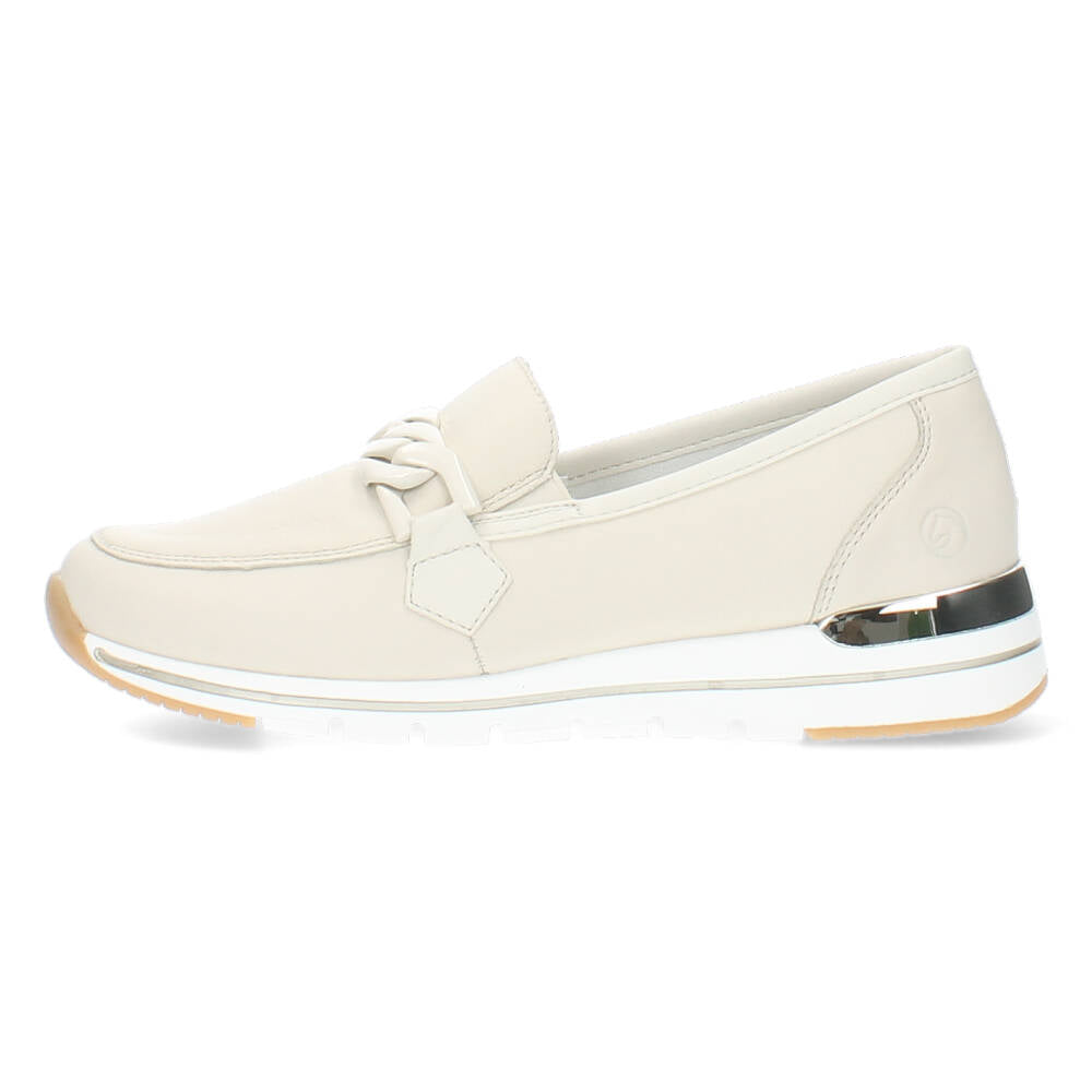 Beige loafers