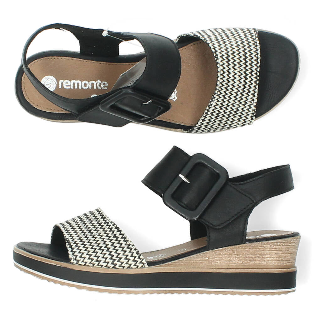Zwarte sandalen