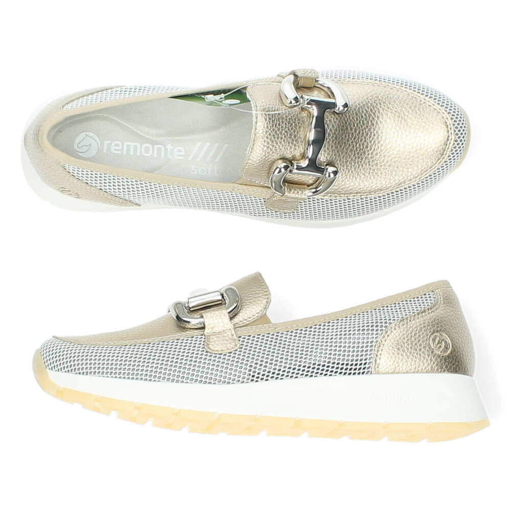 Gouden loafers