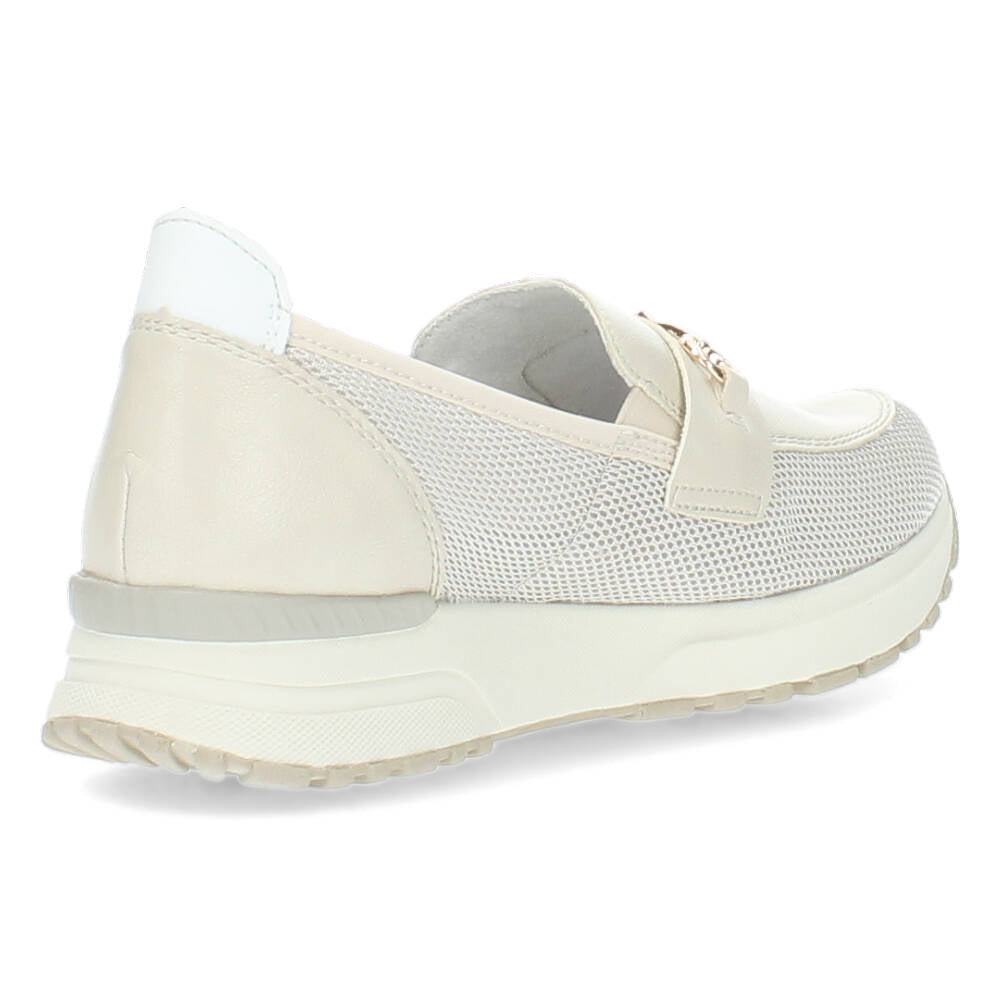 Beige loafers