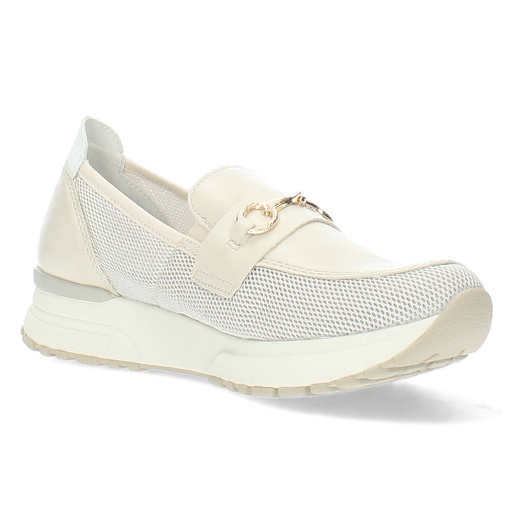 Beige loafers