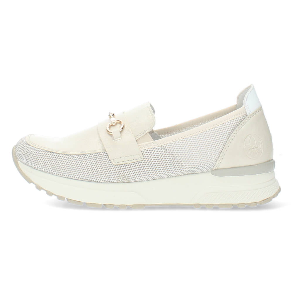 Beige loafers