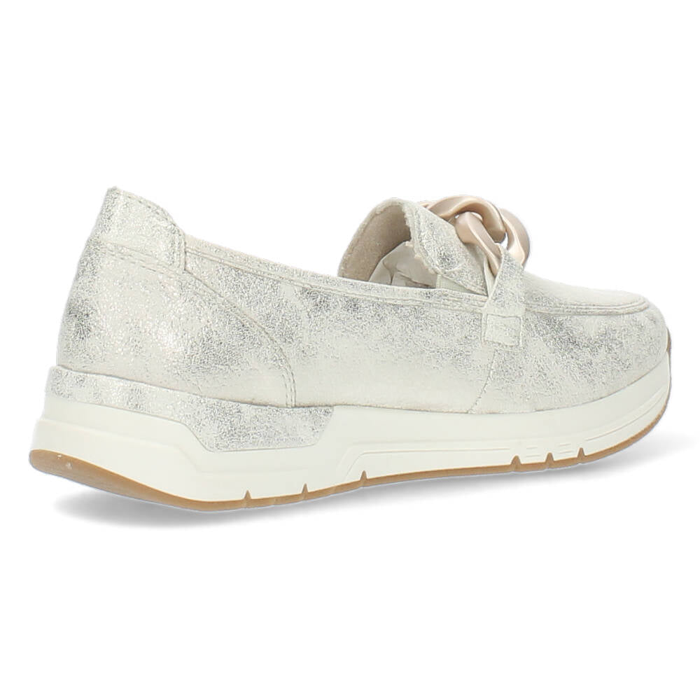 Beige loafers