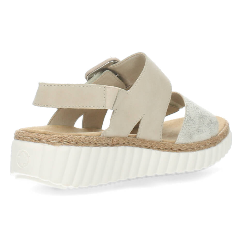 Beige sandalen