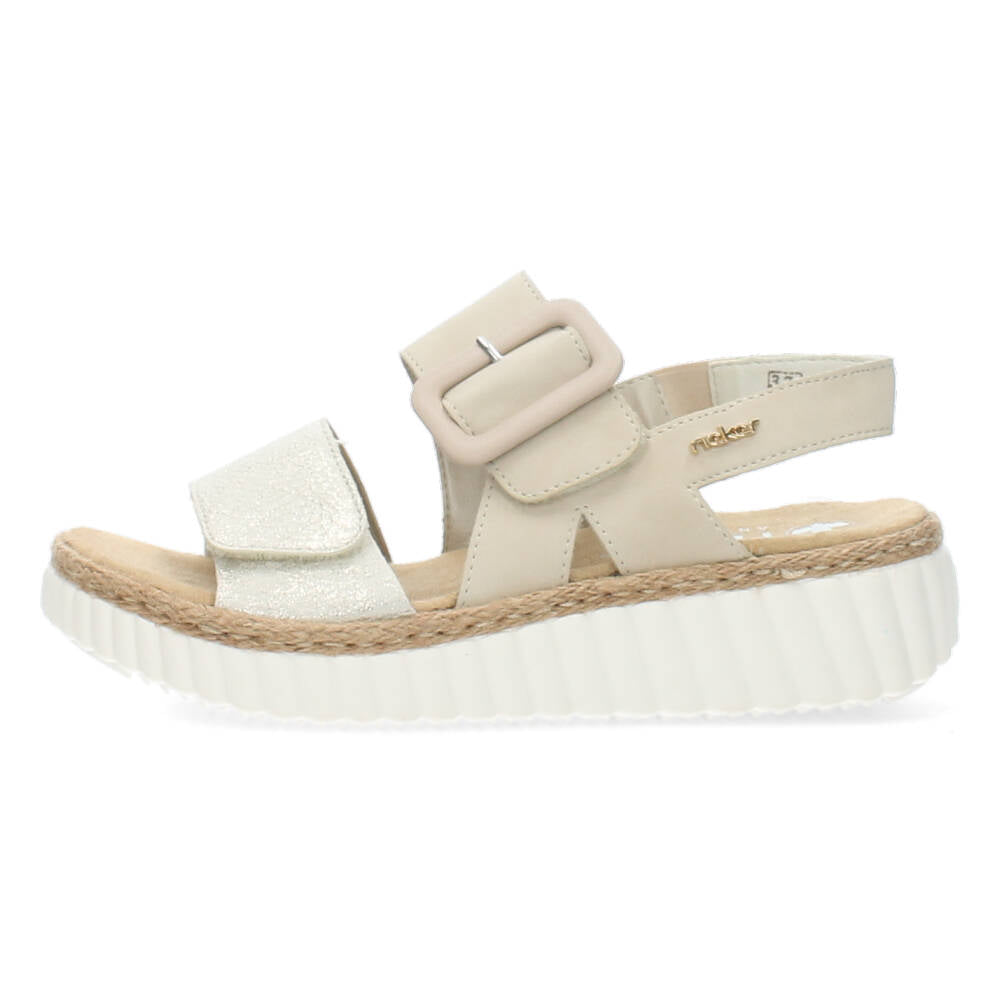Beige sandalen