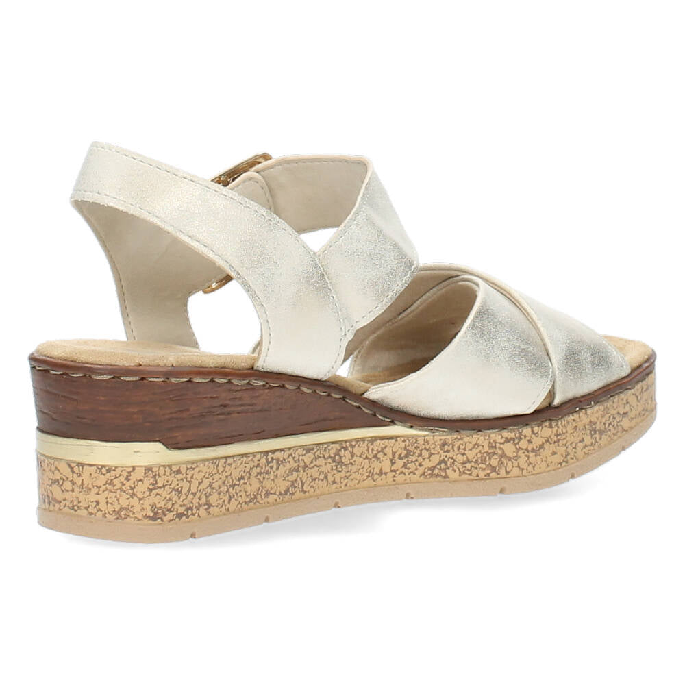 Beige sandalen