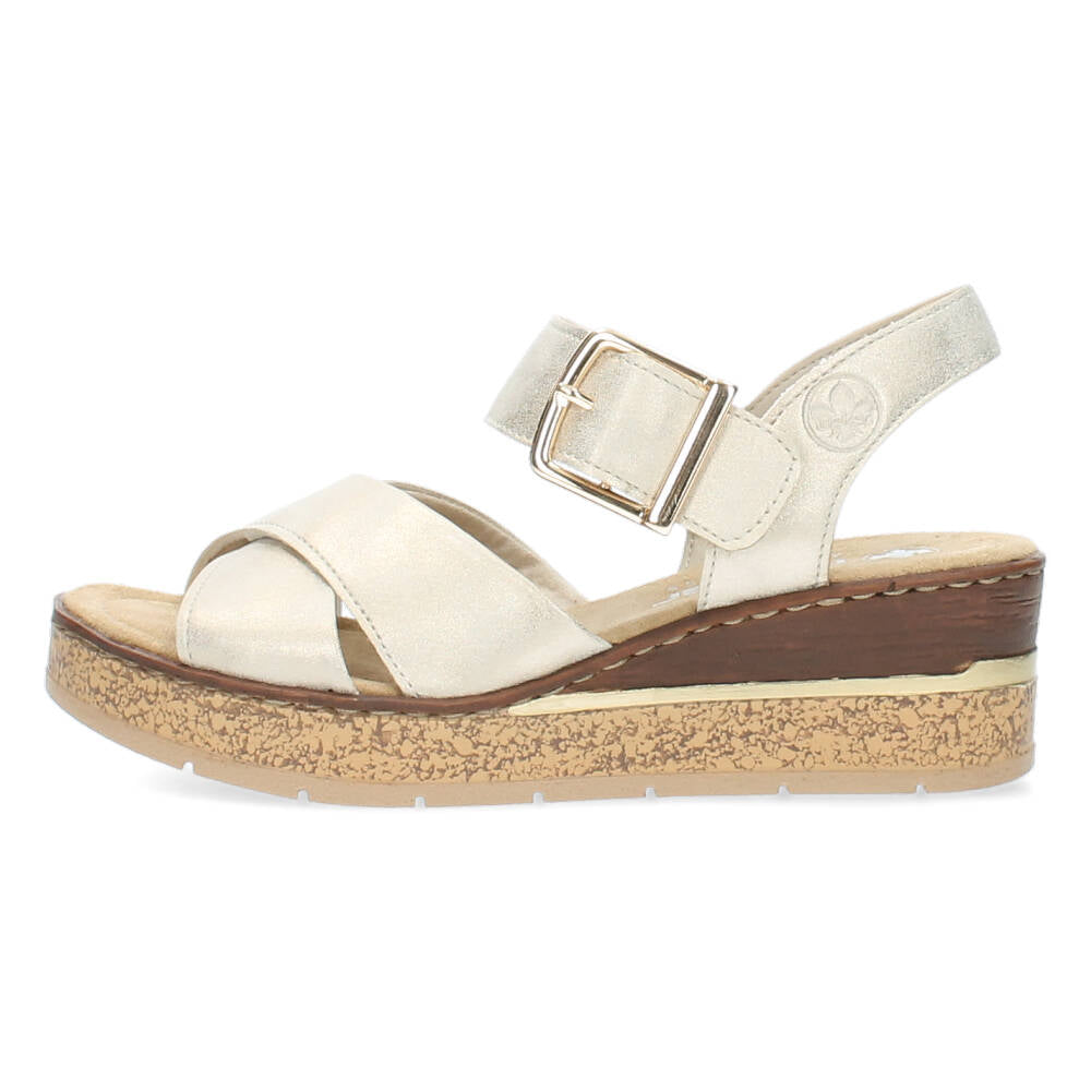 Beige sandalen