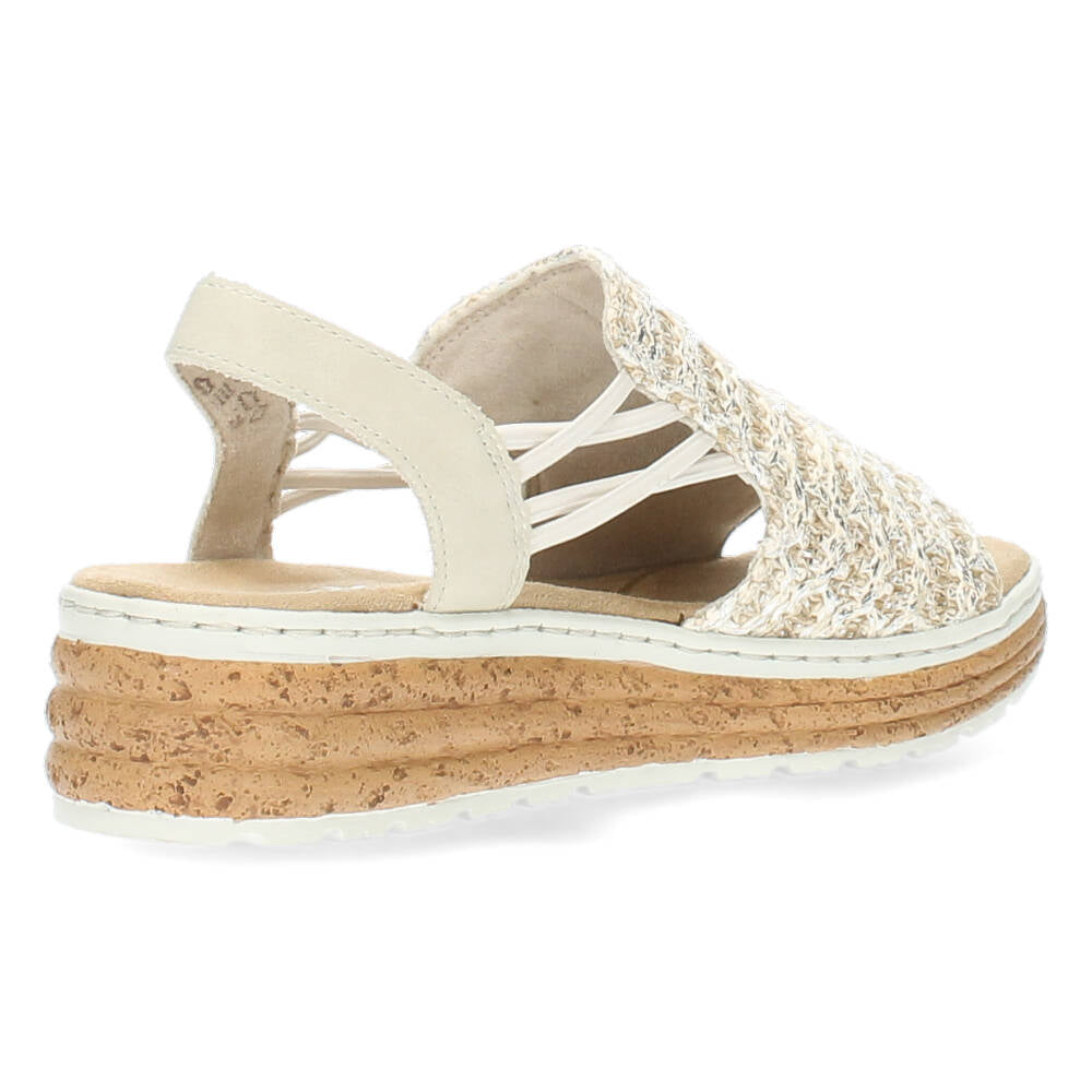 Beige sandalen